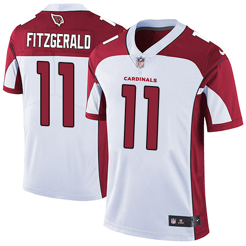 2019 men Arizona Cardinals 11 Fitzgerald white Nike Vapor Untouchable Limited NFL Jersey